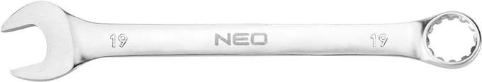 NEO - Combinatiesleutel - 19 x 230 mm - CrV Staal - DIN 3113