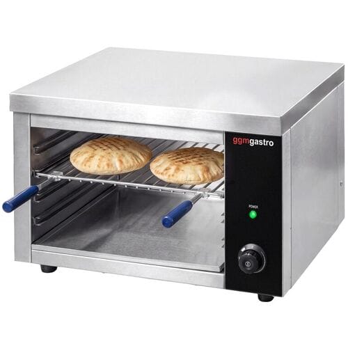 GGM Gastro Salamander Grill - KOMPAKT - 2,2 kW - 230 Volt Zilver