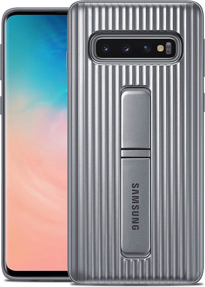 Samsung - Protective Stand Cover - voor Samsung Galaxy S10 - Zilver