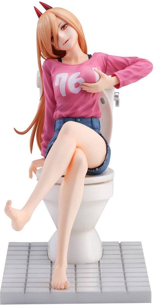 eStream Chainsaw Man PVC Statue 1/7 Power 18 cm Beeld