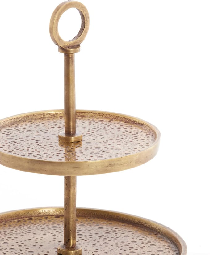 Light & Living - Etagere LUTEK - Ø32x48 cm - Brons