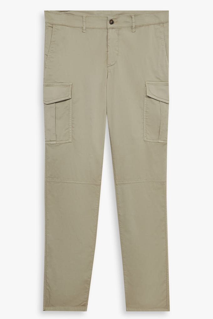 Brooks Brothers Cargo Pants Cotton Khaki Größe: W33 | Cargohosen Outlet | Herren | Braun