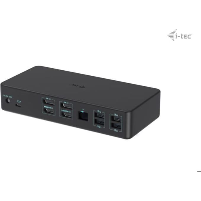 i-Tec - Universal Docking Station met 2 x HDMI - 2 x DP en vele andere poorten