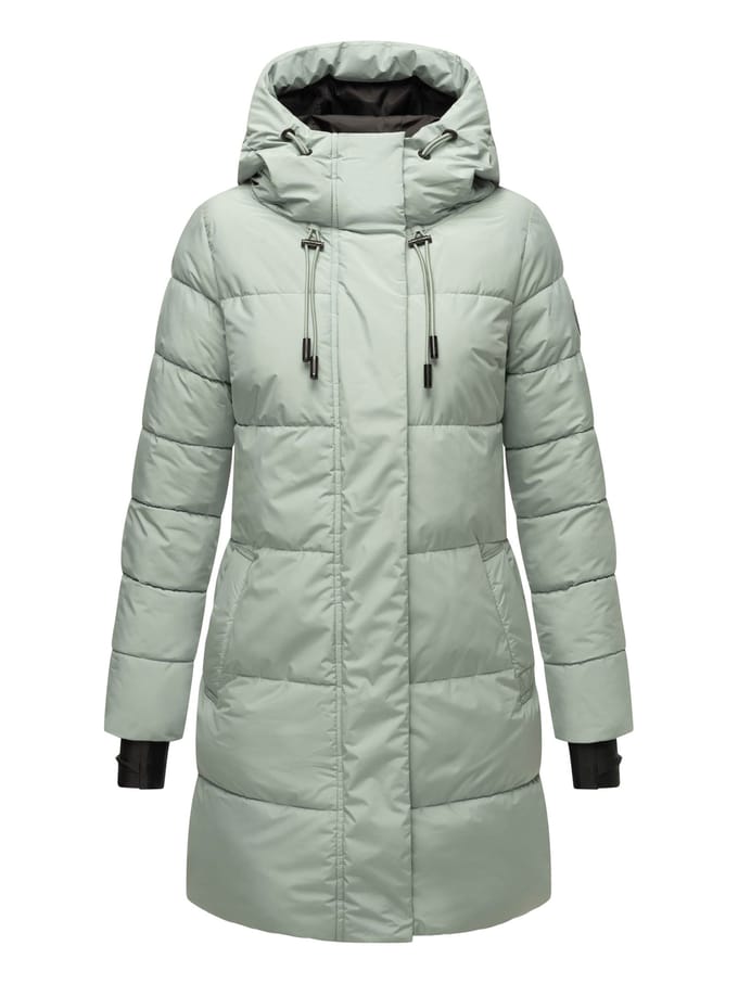 Marikoo dames winterjas met capuchon & fleecevoering – Kaituu
