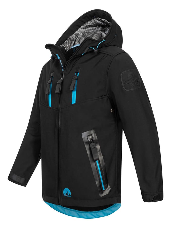 Arctic Seven Heren Softshell Jas AS-306 – Outdoor Functiejas, Waterafstotend, Winddicht