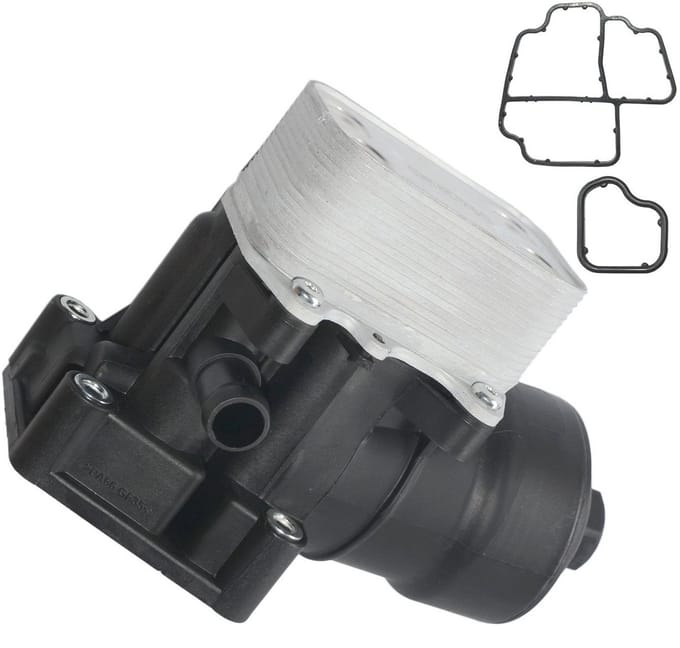 Oliefilter behuizing koeler voor diverse Audi en Skoda modellen