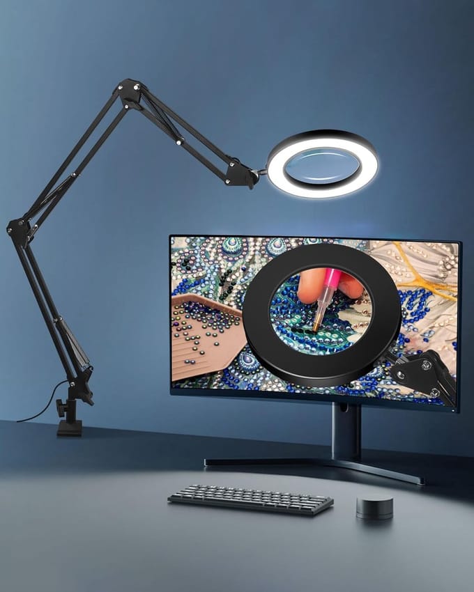 Vergrootglas met Verlichting - Loelamp - Vergrootlamp - Sieraden