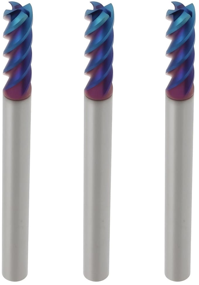 Dailygoods- Freesboor Hrc 65 - 4 Bladen - 4mm Schachtdiameter