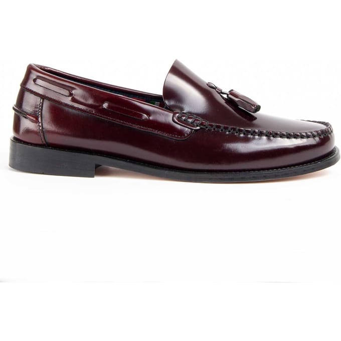 Leren Mocassin Voor Heren.  Purapiel  Castellar3  102510 40 bordeaux