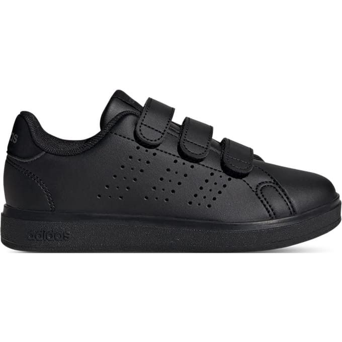 Adidas Advantage Base Peuterschoenen - Zwart - Maat 29 - Mesh/Synthetisch