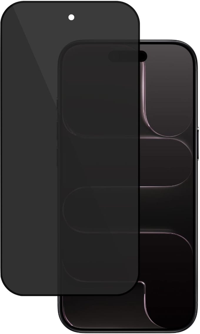 TechNow Privé Screenprotector geschikt voor iPhone 17 Air Screenprotector - Privacy Beschermglas - Rounded - Privacy Proteqt+