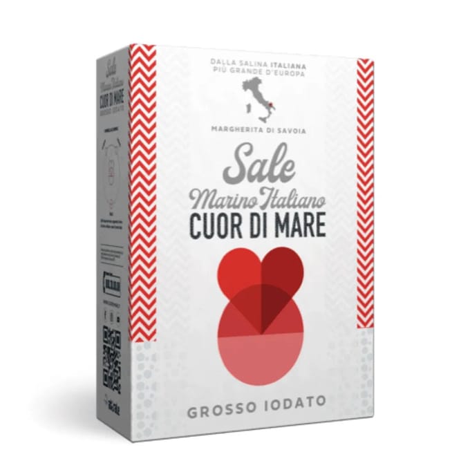 Sel de mer gros grains 1kg - cuor di mare