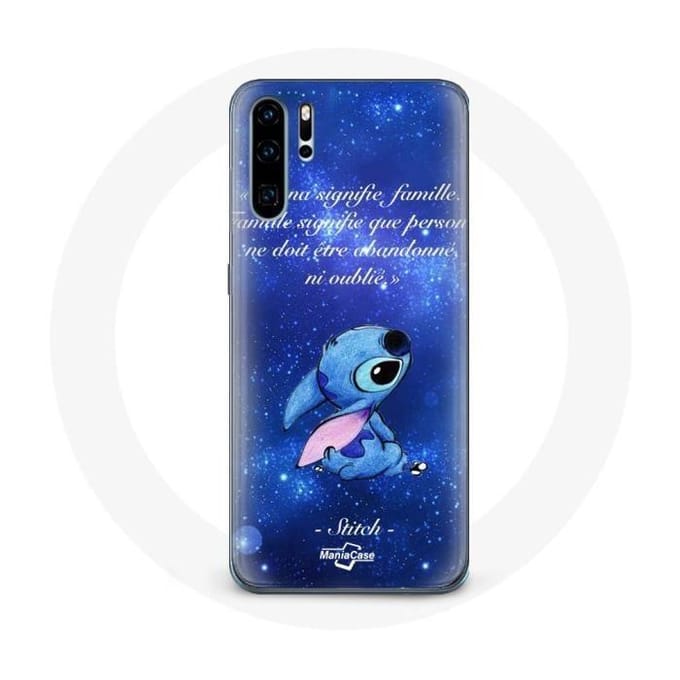 Hoesje voor Huawei P30 Pro Stitch Ohana Quote