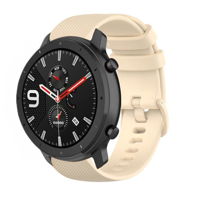 Xiaomi Amazfit GTR Luxe Siliconen bandje (beige)