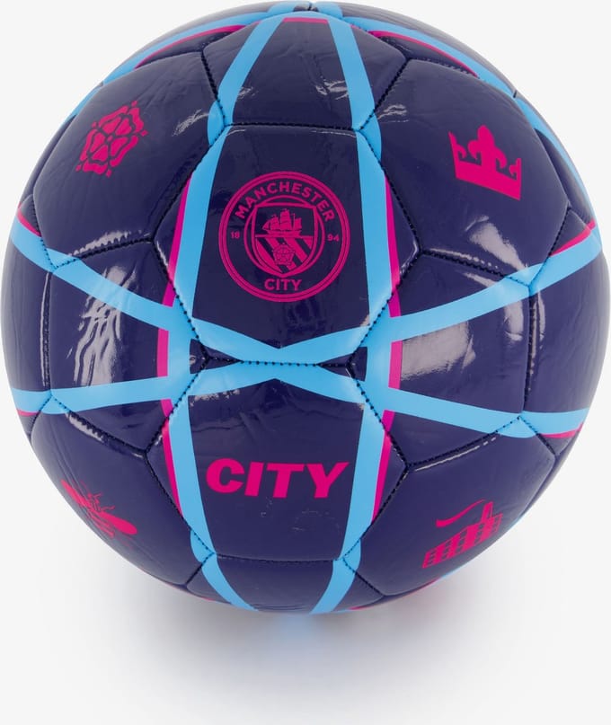Manchester City voetbal blauw