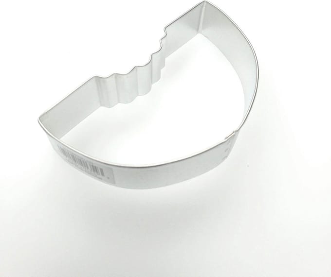 Melon Cookie Cutter - koekjes uitsteekvorm meloen - regenboog