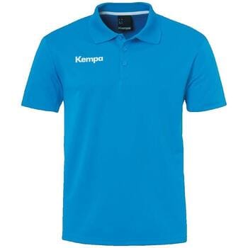 Polo Shirt Korte Mouw Kempa Polo Poly bleu manches courtes