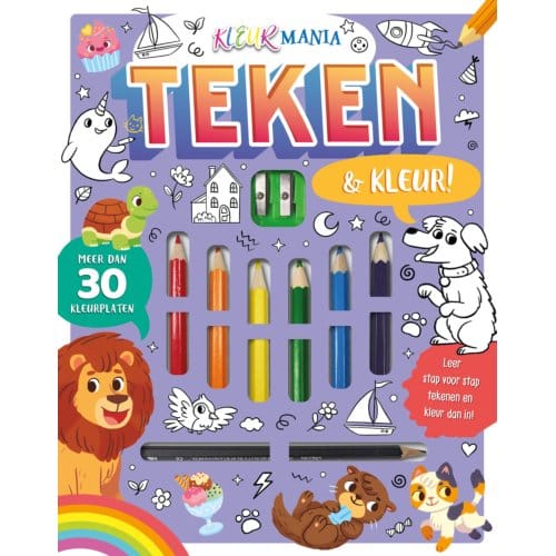 Teken & Kleur! - Kleurmania - Daisy Edwards