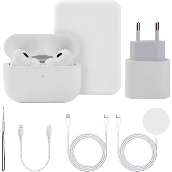 Draadloze oordopjes met oplaadcase en usb-c kabel Platyne Lightning