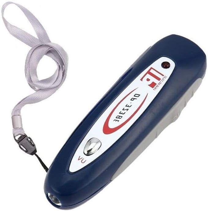 Draagbare Geld Detector, Handheld UV en Magnetische 2-in-1 Tool voor Valse Muntdetectie, ID's en Paspoorten