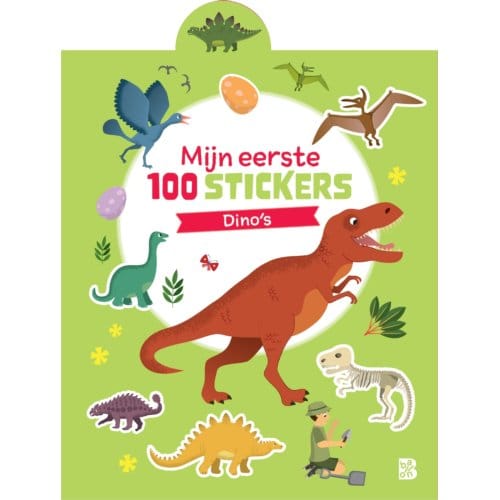 Mijn Eerste 100 Stickers: Dino's - Mijn Eerste 100 Stickers