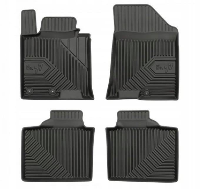 FROGUM No.77 - Automatten Set - HYUNDAI i40 automat - TPE rubber - 3D randbescherming - Perfecte pasvorm