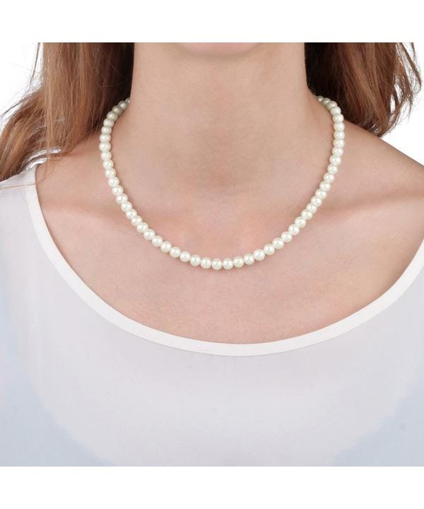 Collier Morellato Essential Pearl en argent 925 SANH01 pour femme blanc