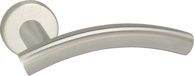 Deurkruk - Impresso Liverpool - Voor binnen - Rond - RVS - 2 stuks