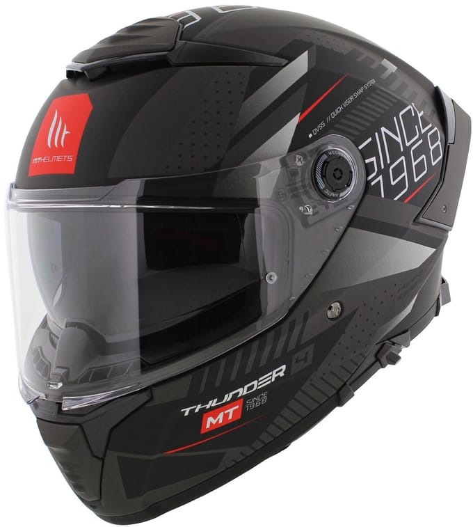 MT Thunder 4 SV Integraal helm Luminence mat zwart