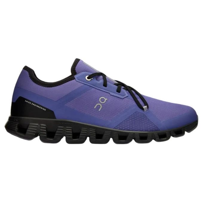 On Cloud X 3 N-Slip Chaussures de Running Durables à Tige Basse Homme Baskets Bleu Violet 3MD30322032 44 blue