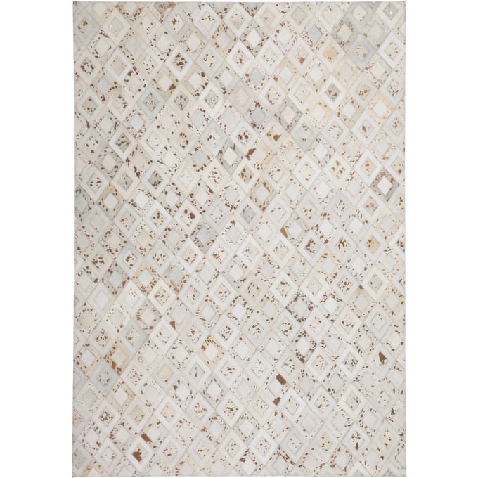 Vloerkleed Sparks leer | Forte Collection