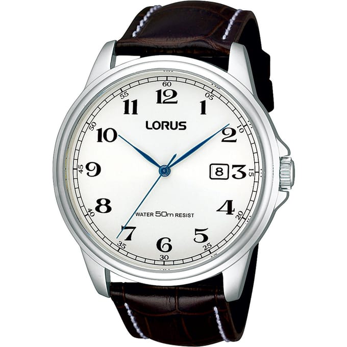 Lorus RS985AX9 Heren Horloge - 43 mm - Bruin