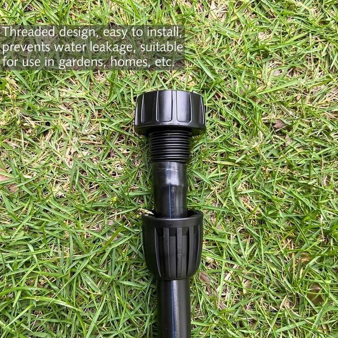 Irrigation Fixtures - End Stop - Micro Drip System - 13/16 mm Stopper Socket - Praktische Pipe Closure - Snelle & Eenvoudige Aansluiting Technologie (Pack van 10)