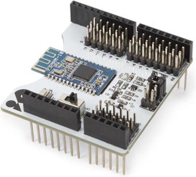 Whadda Shield Hm-10 Draadloos Arduino Uno 54 X 48 Mm Wit