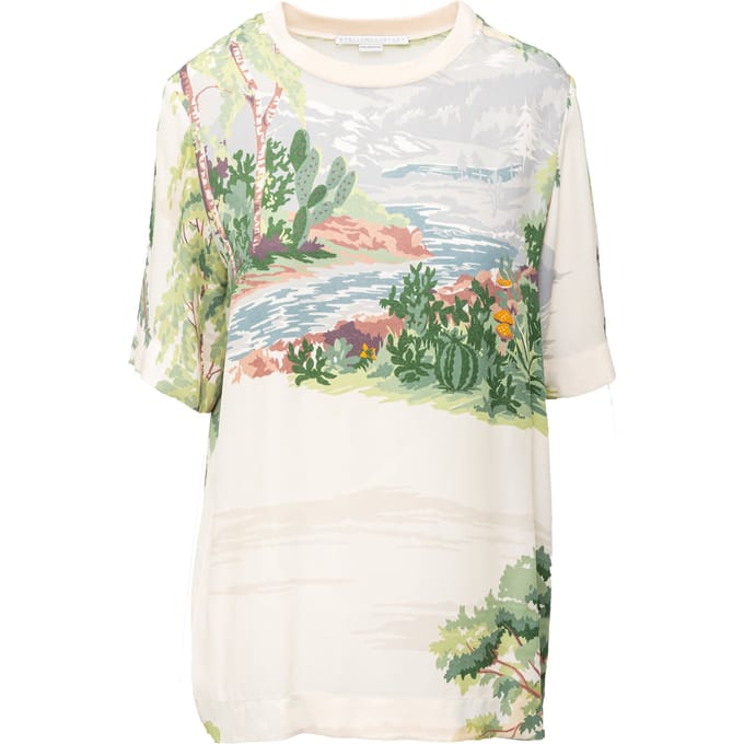 Stella McCartney Landschap T-shirt - jaren 2010