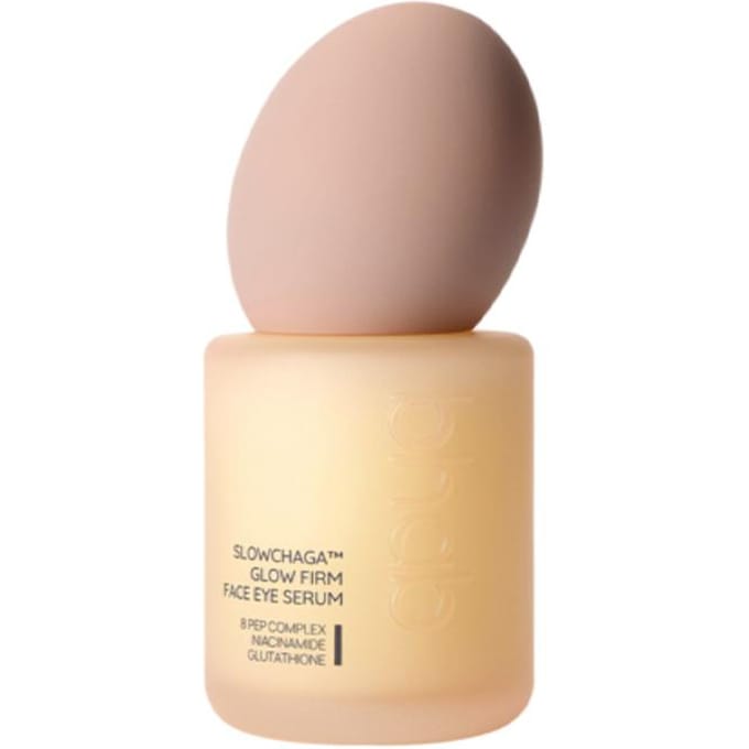 BEHAP Sérum Visage & Yeux Chaga Lent Radiance & Raffermissant 50ml – Soin Éclat & Élasticité beige