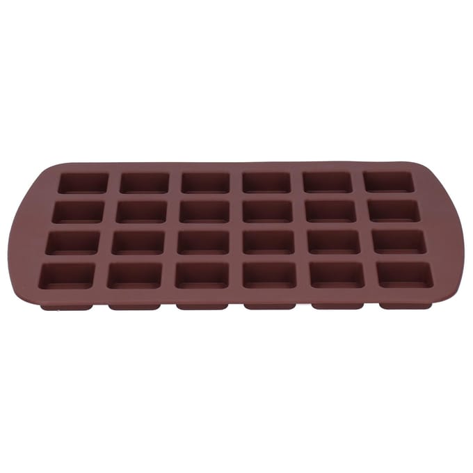 Snoep Chocoladevorm Silicone 24 Vakken Handgemaakt Cupcake Bakvorm Keukengerei black