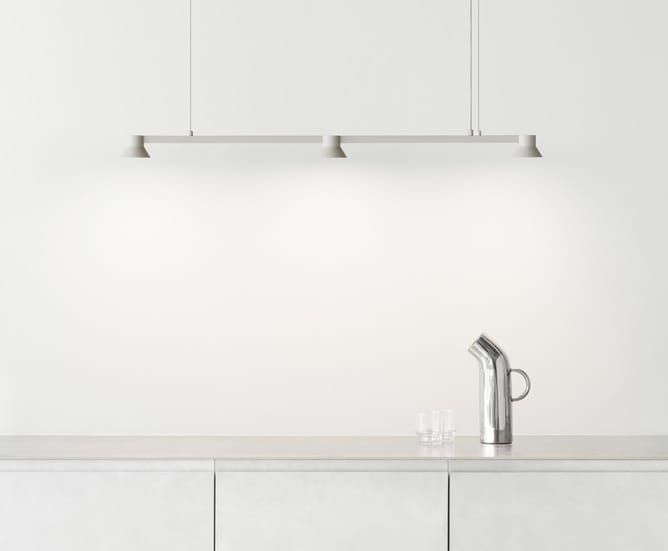 Normann Copenhagen Hat Linear Hanglamp - warm grey - small
