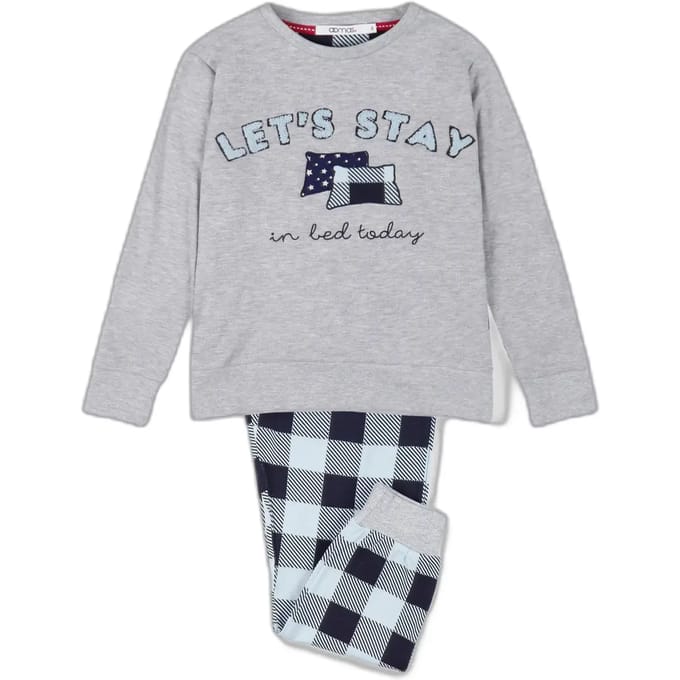 Meisjes pyjama met lange mouwen Admas Let´s Stay