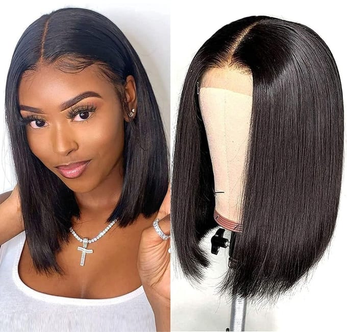 Top Kwaliteit Damespruik – Pruiken Dames - Hair Wig – Lang - Zwart