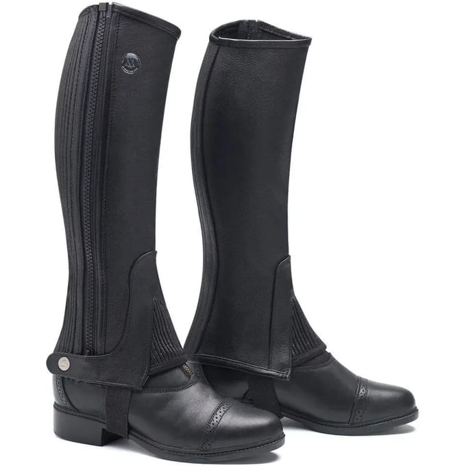 Mini-chaps leer Mountain Horse Soft Rider