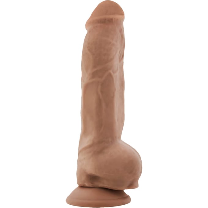 AU NATUREL BIG BOY 10 INCH DILDO MOCHA