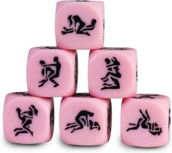 Secret Play - Erotische Dobbelsteen - Verschillende posities - 2.5 cm