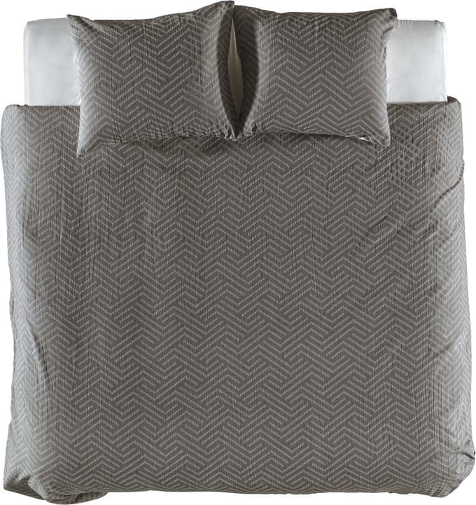 Dekbedovertrek Yellow Leonie - Stone Grey