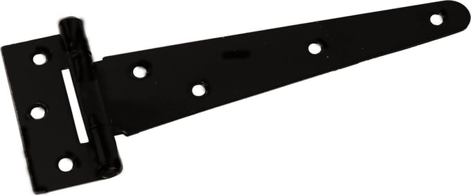 Waelbers - Staartscharnier - 200mm - Zware uitvoering - Zwart