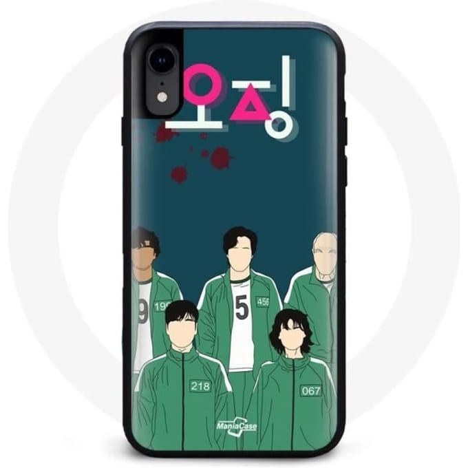 Coque Iphone X Squid Game Poster