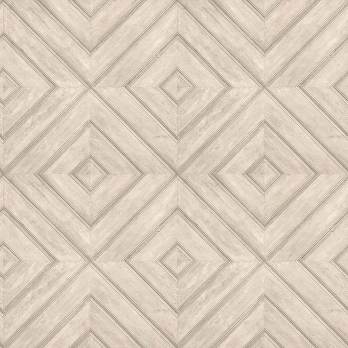 Homestyle - Behangpapier - Houtmotief - Behang - Beige - 0,53 x 10 M.