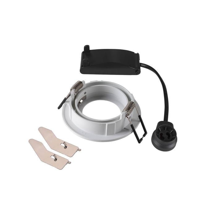 SLV Inbouw plafondlamp New Tria, wit, aluminium, Ø 8,2 cm
