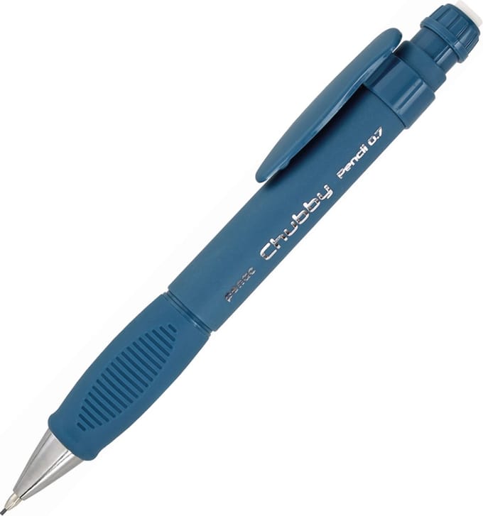 Penac Chubby - Vulpotlood - 0.7 mm - Blauw - Ergonomische grip