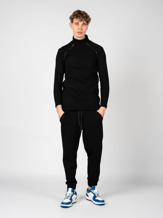 La Haine Inside Us broek LM046 Mannen zwart